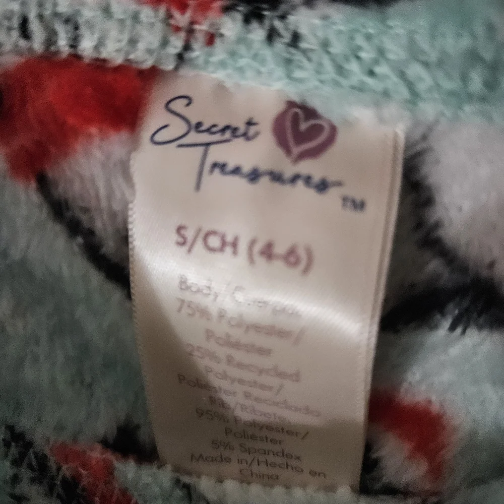 🧡💕Secret Treasures Womens Small 4-5 and Large 12-14 Christmas pajama Pant❤️💗